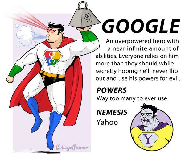 A search engine has a lot of power